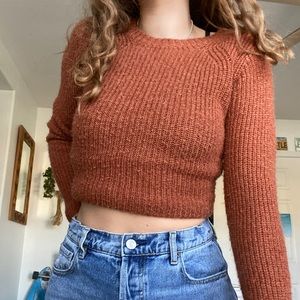 Orange Sweater
